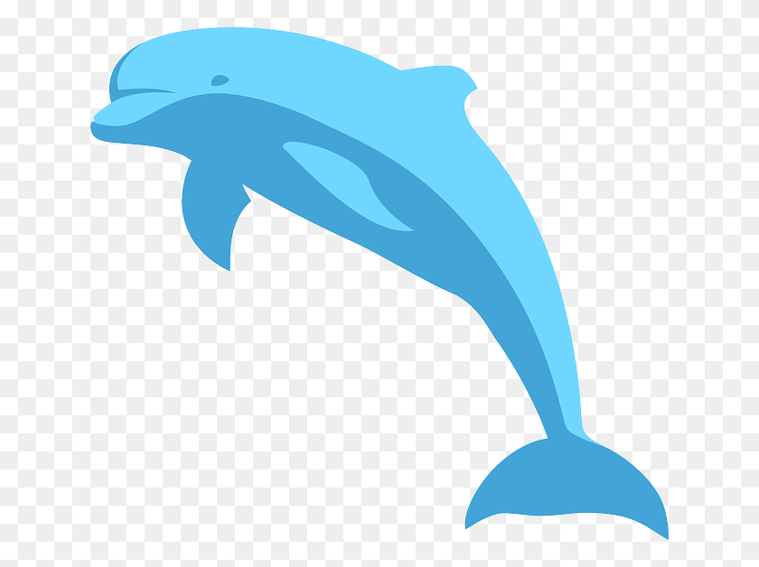 640x568 Клипарт Дельфины - Морская Свинья