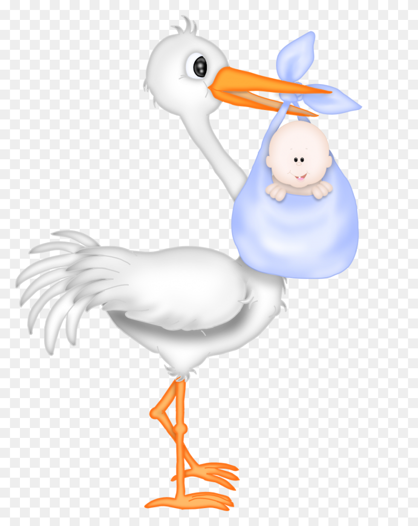 914x1169 Dom, Baby - Stork Clipart