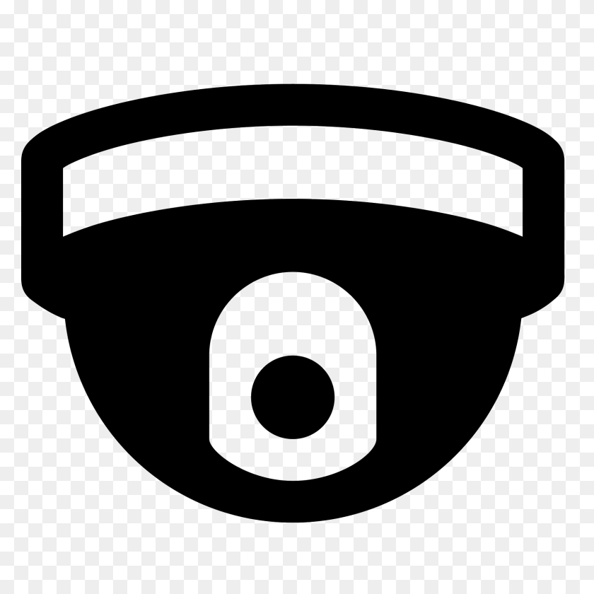 1600x1600 Dome Camera Icon - Poster PNG