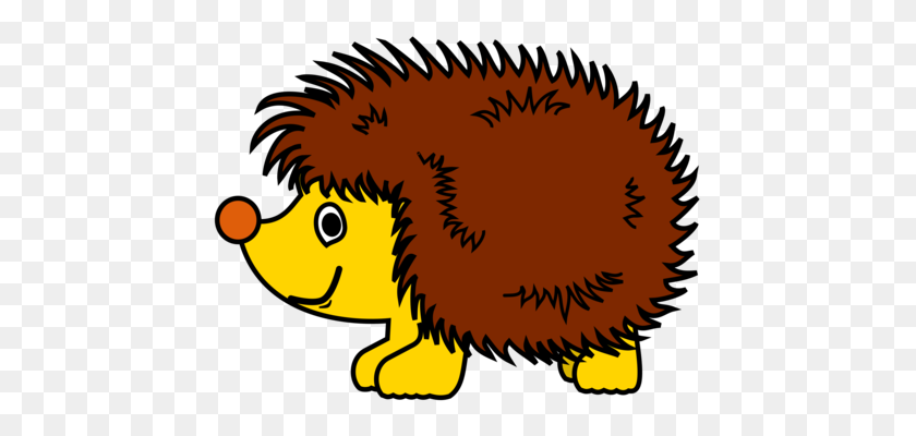 451x340 Domesticated Hedgehog Porcupine Argonaut Echidna - Porcupine Clipart