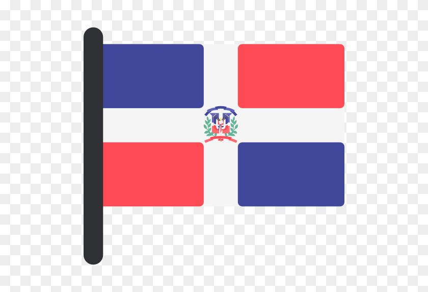 512x512 Доминиканская Республика - Флаг Доминиканской Республики Png