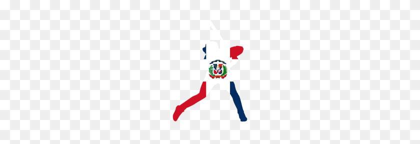 190x228 Футболка С Флагом Бейсбола Доминиканской Республики - Флаг Доминиканской Республики Png