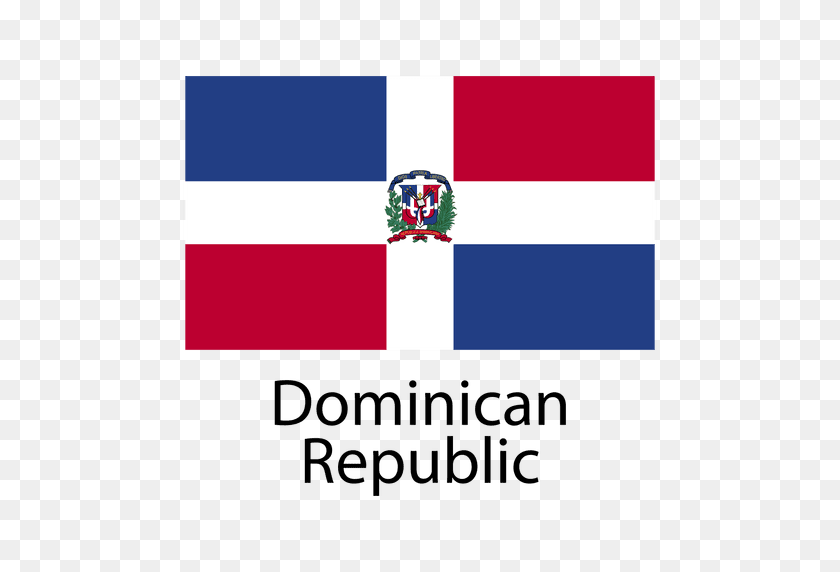 512x512 Bandera Nacional De La República Dominicana - Bandera Dominicana Png