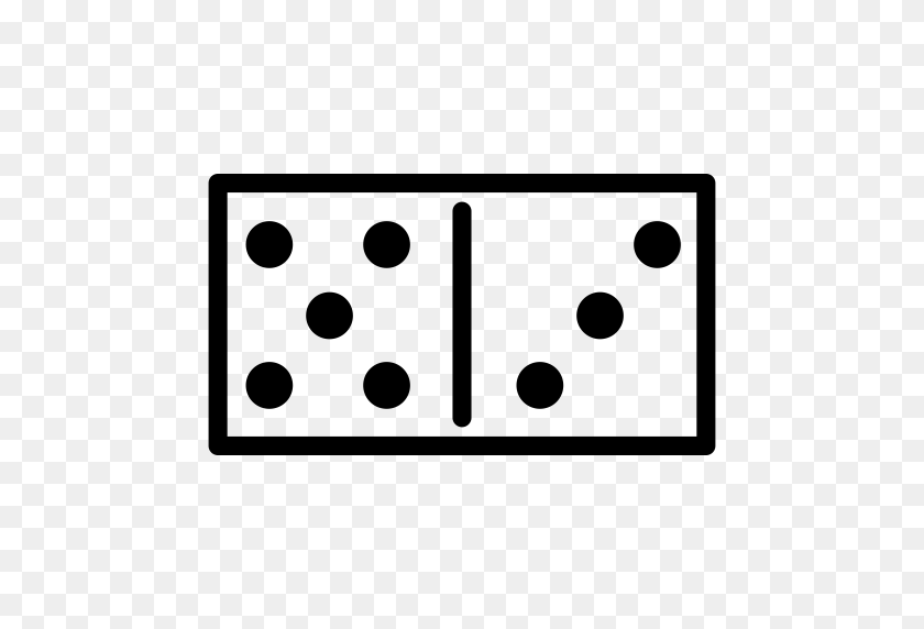 512x512 Domino, Juego, Icono De Juego Con Formato Png Y Vector Gratis - Domino Png