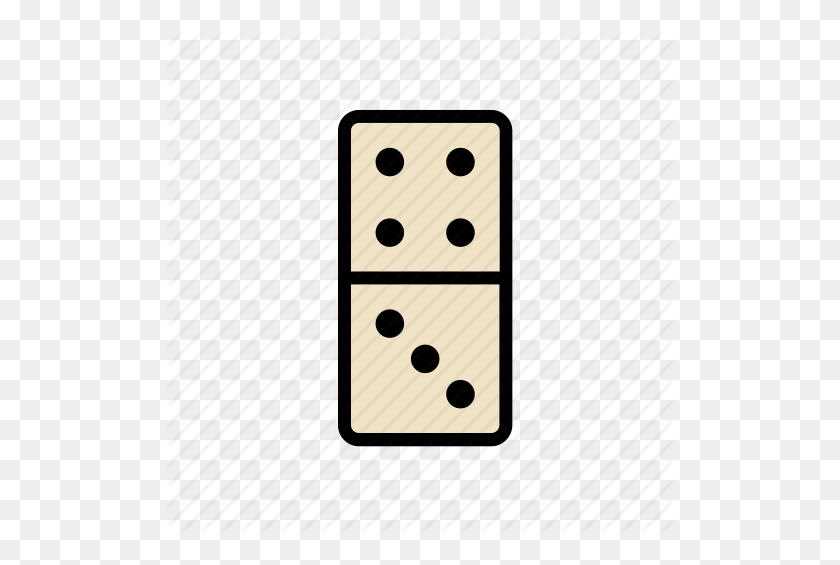 512x505 Domino, Game, Piece, Plaything, Table, Tablegame, Toy Icon - Domino PNG