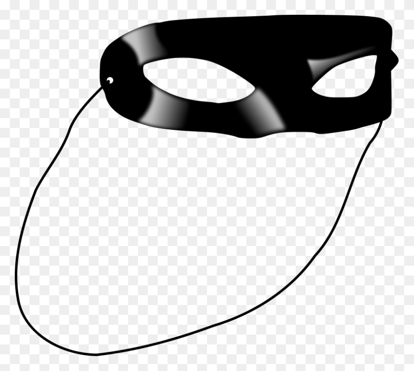 800x712 Domino Mask - Masquerade Mask PNG
