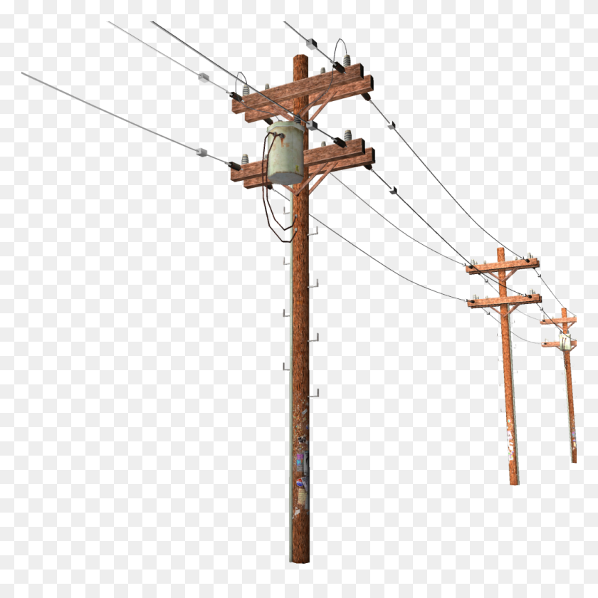 1024x1024 Don Schultheis Telephone Poles! - Telephone Pole PNG