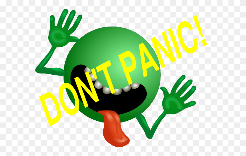 600x475 Don T Panic Clipart - Guide Clipart