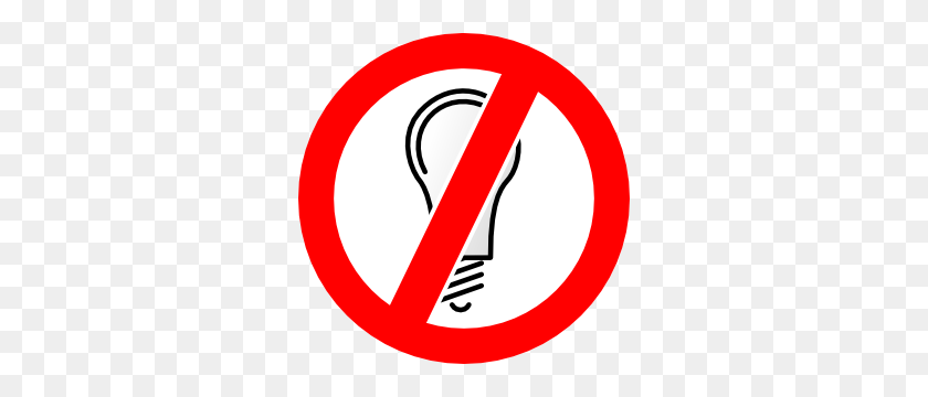 300x300 Don T Use Incandescent Bulbs Clip Art - No Water Clipart
