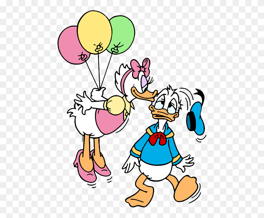 480x635 Donald Daisy Duck Clip Art Disney Clip Art Galore - July Images Clipart
