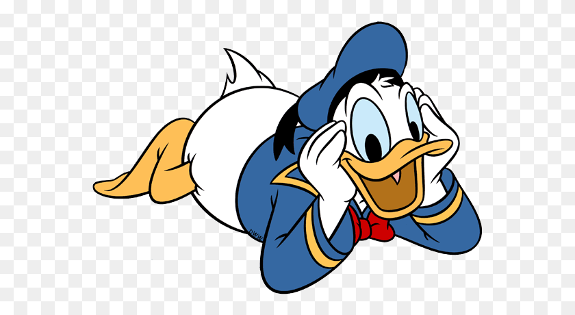 571x400 Donald Duck - Donald Duck PNG