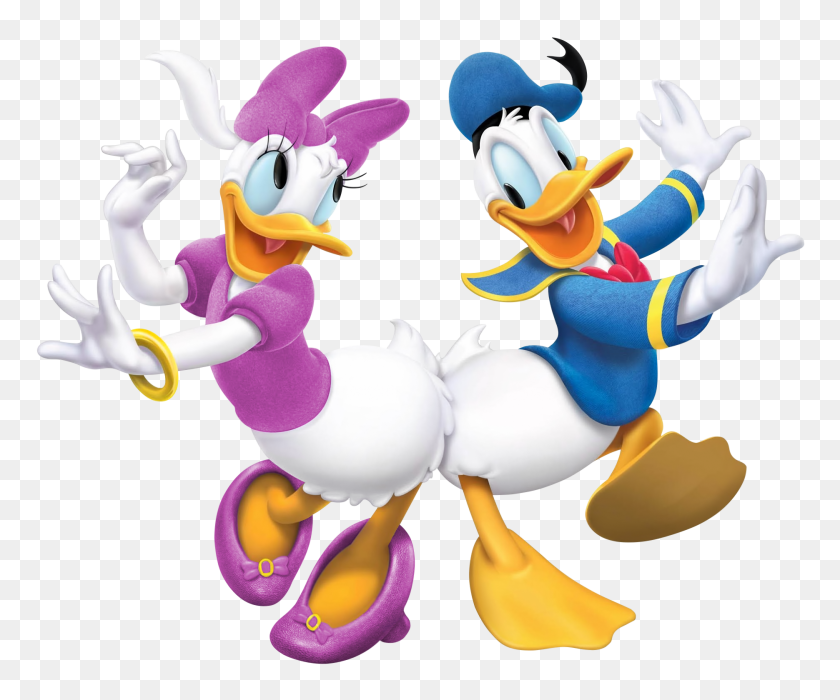 1871x1536 Donald Duck And Daisy Transparent Png Cartoon Gallery - Donald Duck PNG