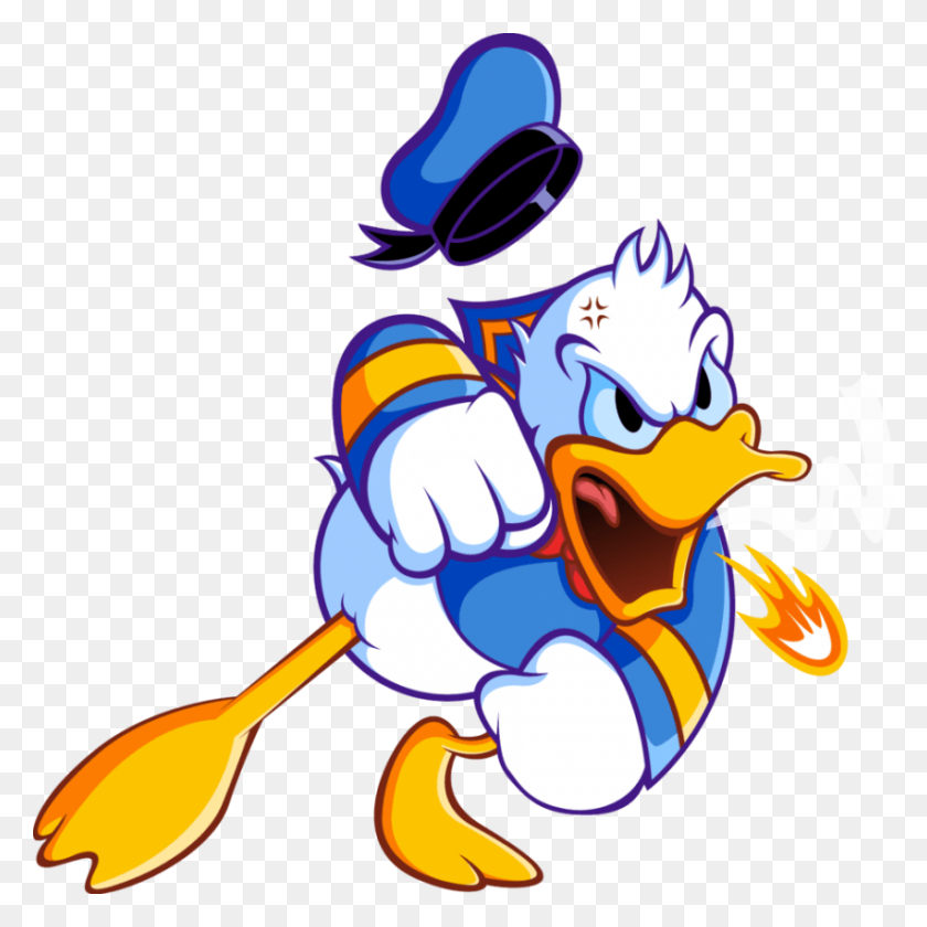 850x850 Donald Duck Angry Png - Angry Pepe PNG