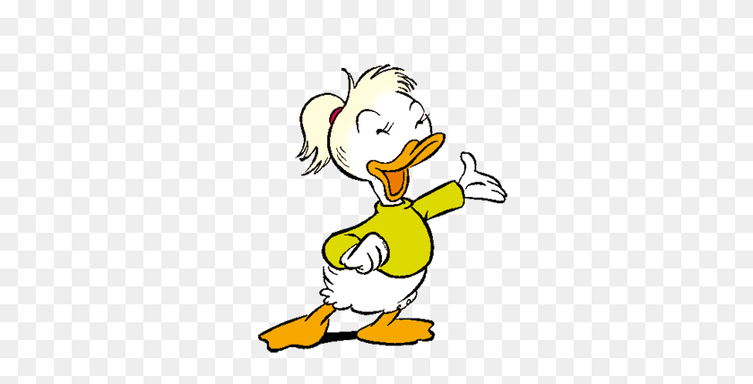 300x369 Donald Duck Clipart Bow - Proud Clipart