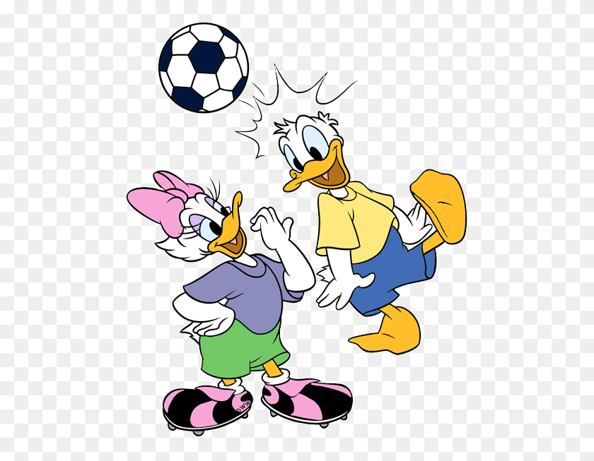 492x593 Donald Duck Clipart Football - Oregon Ducks Clipart