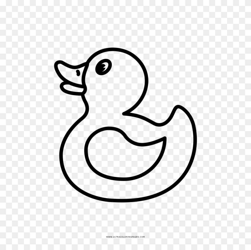1000x1000 Donald Duck Daffy Duck Goose Clip Art - Goose Clipart Black And White