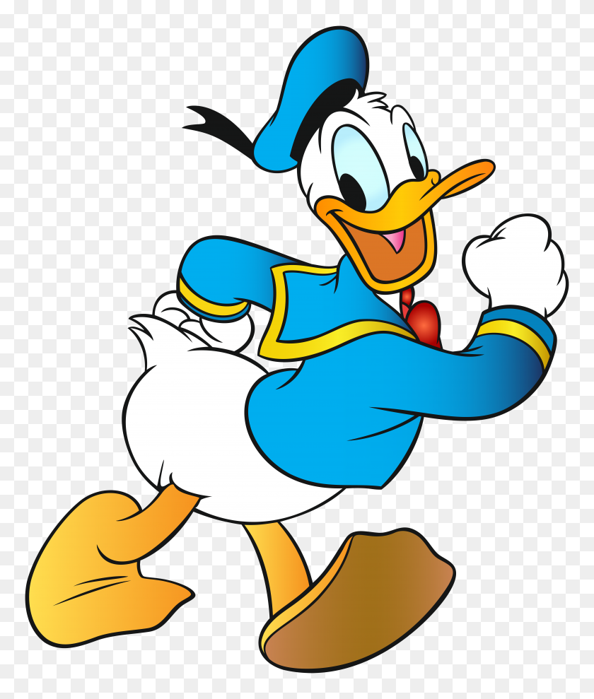 6713x8000 Donald Duck Donald Duck, Art - Paw Patrol Characters Clipart