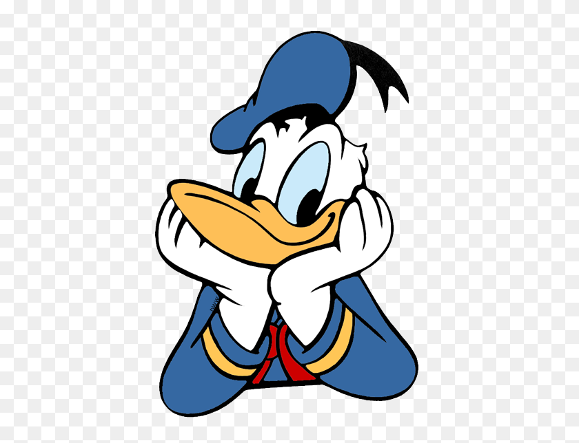 400x584 Donald Duck Mickey And Friends Donald Duck - Walt Disney Clipart