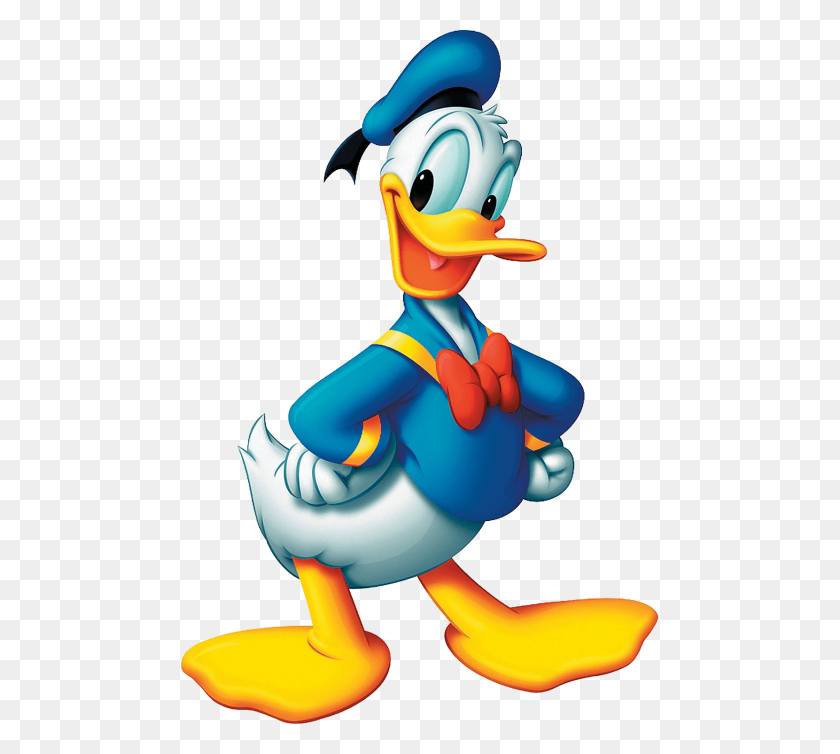 480x694 Pato Donald Png - Pato Png