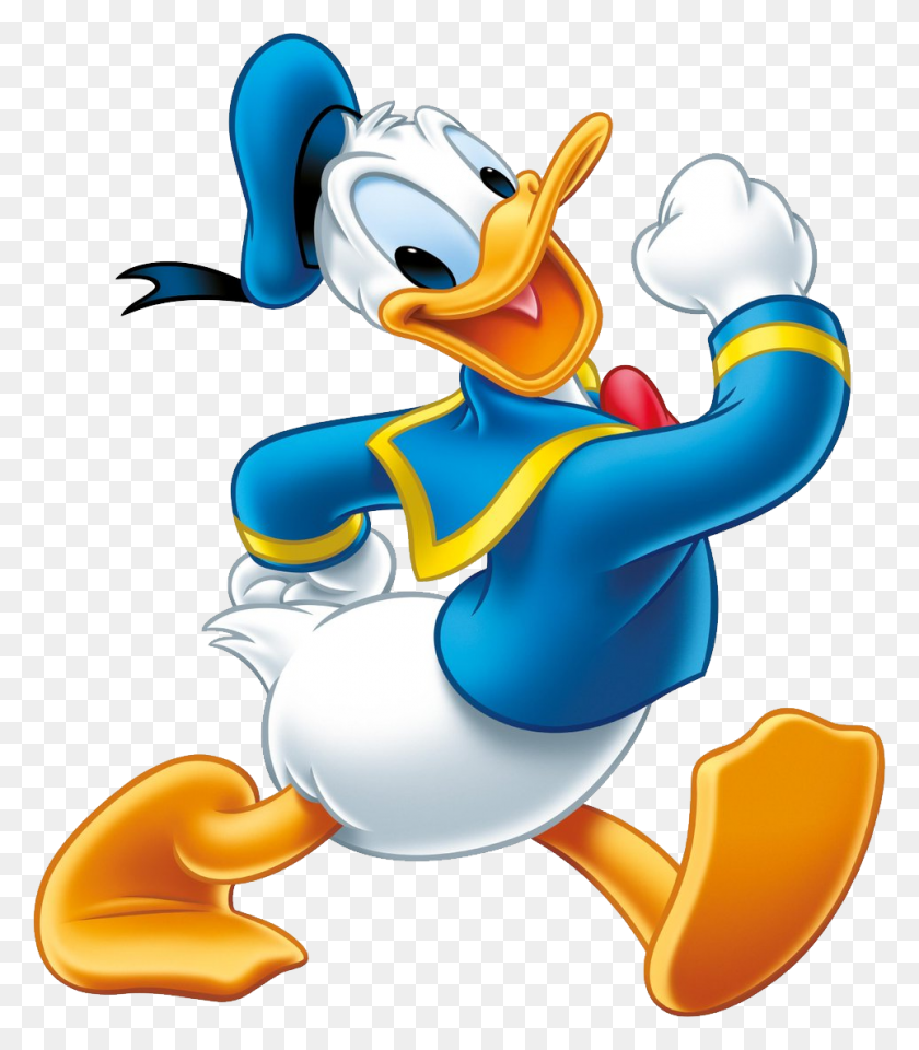 962x1110 Donald Duck Png Image - Disney Characters PNG