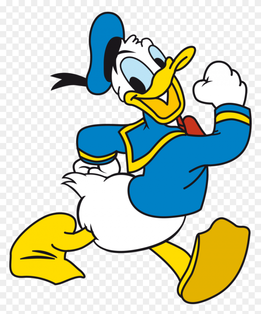 810x987 Donald Duck Png Picture - Donald Duck PNG