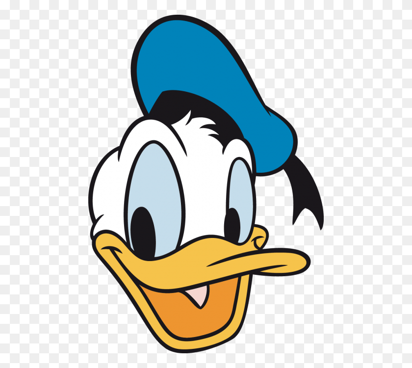 480x690 El Pato Donald Sonriendo Png - Cabeza De Donald Trump Png