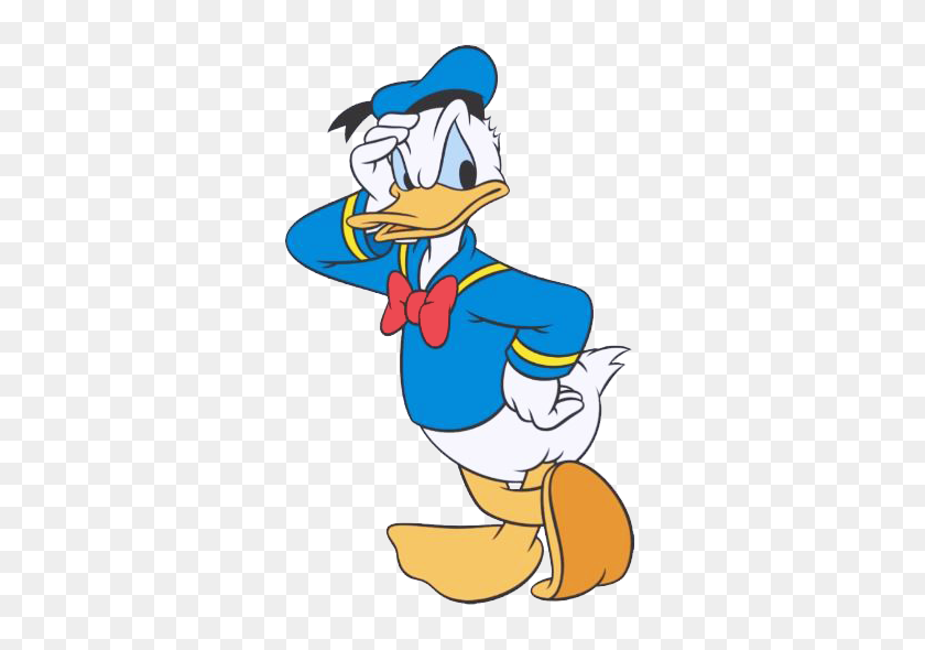 337x530 Donald Lean Donal Duck El Pato Donald, De Dibujos Animados - Imágenes Prediseñadas De Lean