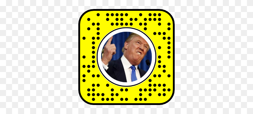 320x320 Donald Pull Up J Trump Snaplenses - Donald Trump Face PNG