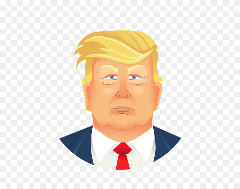 600x600 Toalla De Playa Redonda Con Emoticonos De Donald Trump A La Venta - Clipart De Pelo De Donald Trump