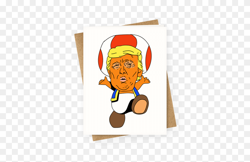 484x484 Donald Trump Greeting Cards Lookhuman - Donald Trump Hair Clipart