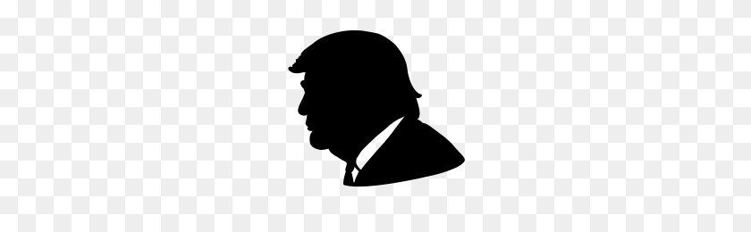 200x200 Donald Trump Icons Noun Project - Donald Trump Hair PNG