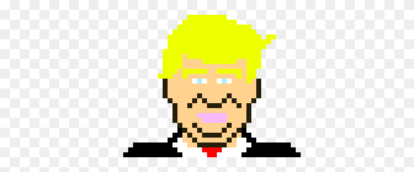 400x290 Donald Trump Pixel Art Maker - Donald Trump Head PNG