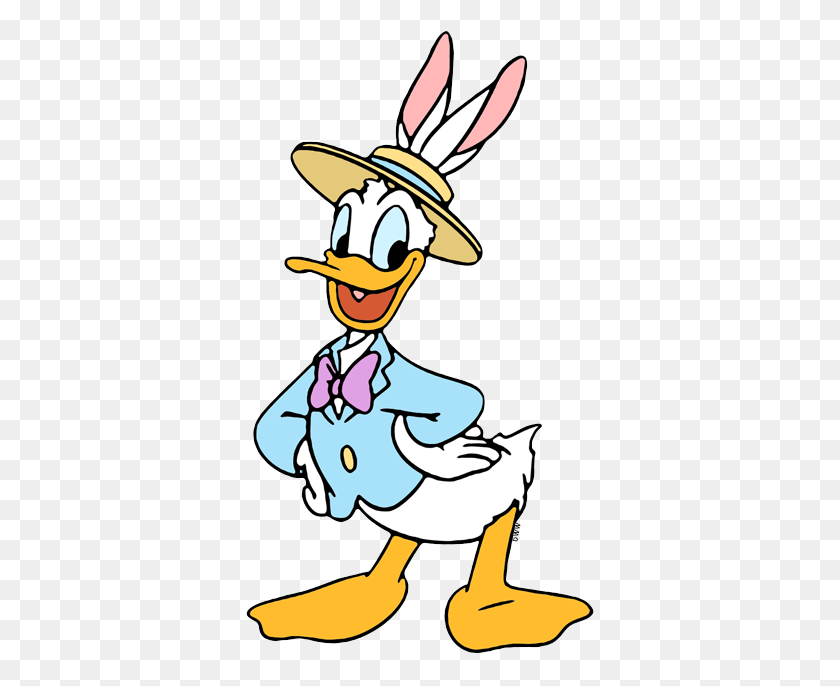 353x626 Donaldduck Disney Donald Duck, Easter And Daisy Duck - Disney Bolt Clipart