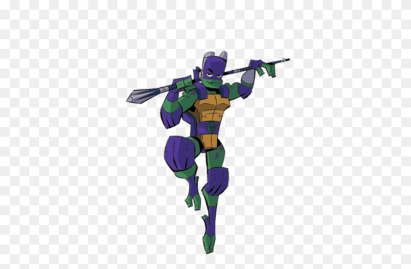 510x490 Donatello De Rise Of The Teenage Mutant Ninja Turtles Nick Uk - Las Tortugas Ninja Png