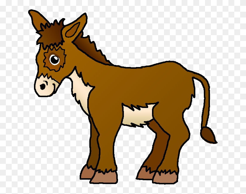 652x603 Donkey Clipart Mexican Donkey - Baby In A Manger Clipart
