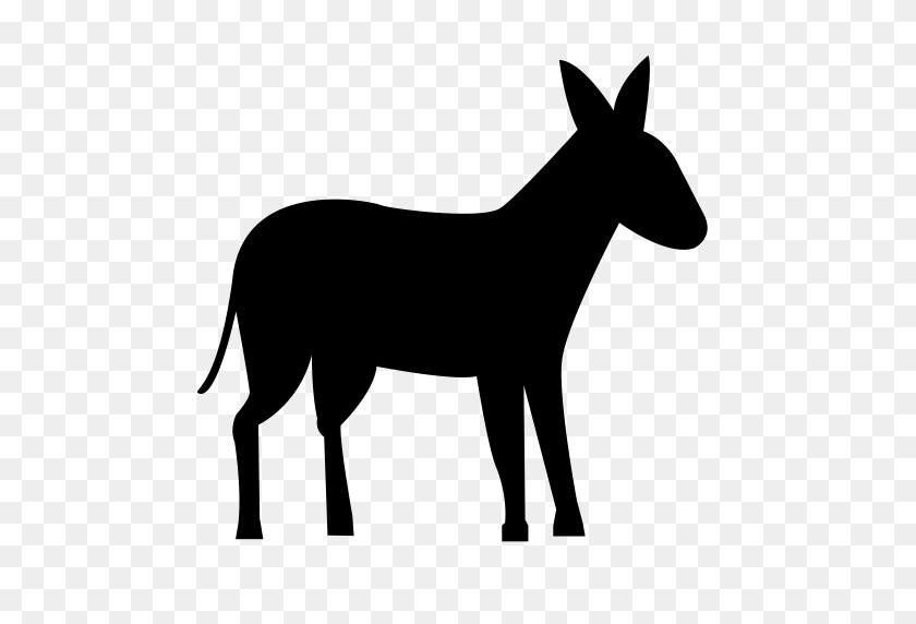 512x512 Donkey, Horse, Texas Icon With Png And Vector Format For Free - Donkey PNG