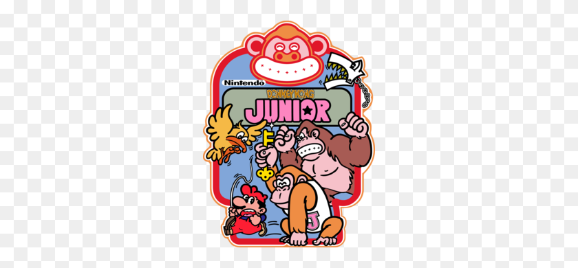 250x330 Donkey Kong Jr - Donkey Kong Clip Art