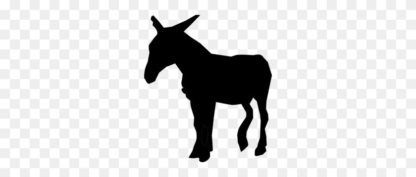 258x298 Donkey Silhouette Cliparts - Democrat Donkey Clipart