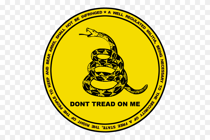 500x500 Dont Tread On Me Black Yellow Seal Hoodie - Dont Tread On Me PNG