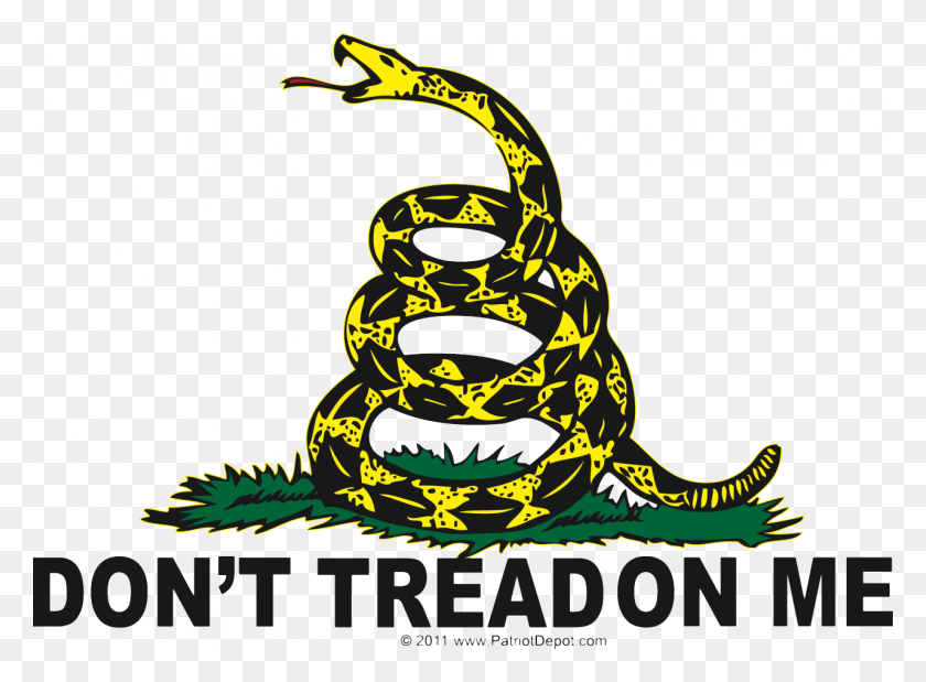 1280x918 Don't Tread On Me T Shirt - Dont Tread On Me PNG