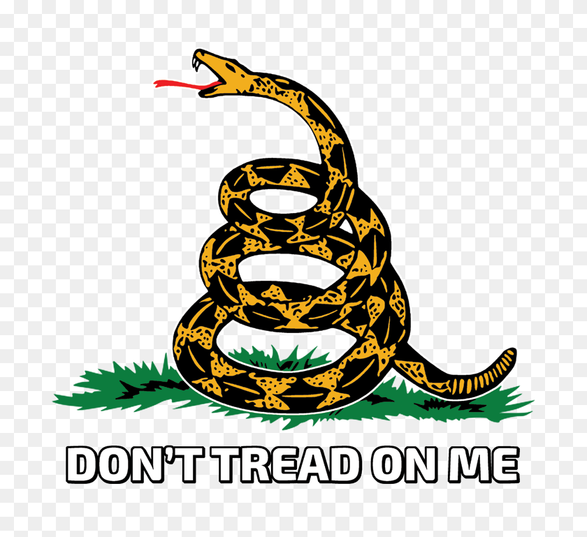 709x709 Don't Tread On Me With Snake The Wild Side - Dont Tread On Me PNG