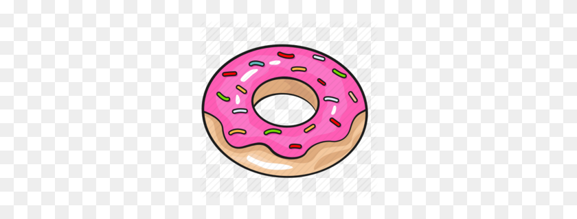 260x260 Donut Clipart - Donut Holes Clipart