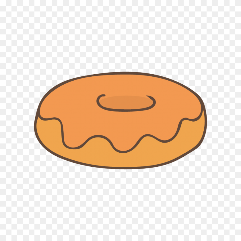Donut Free Illust Net - Клипарт без глютена