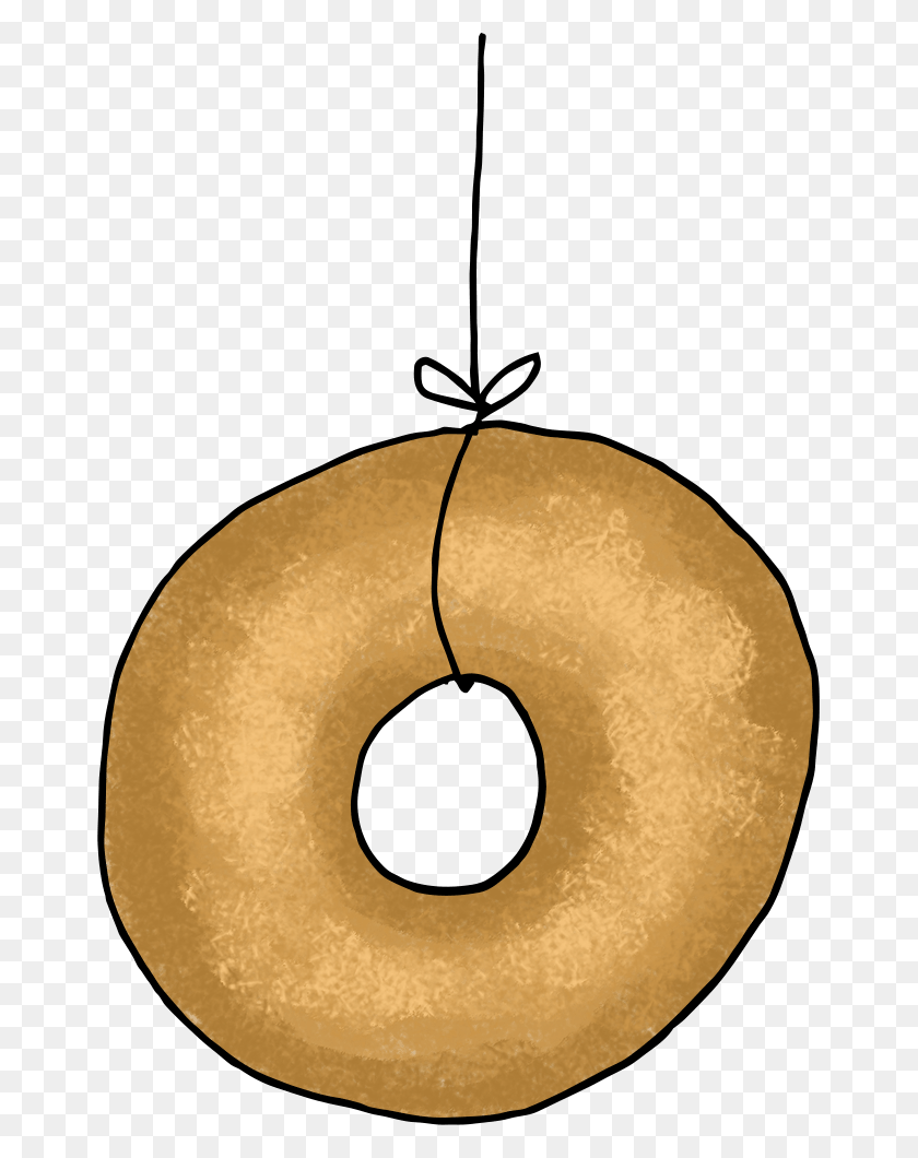 661x1000 Donut On A String - Pictionary Clipart