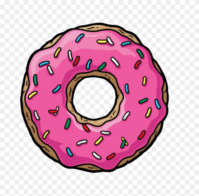 850x837 Donut Png - Donut Clipart Free