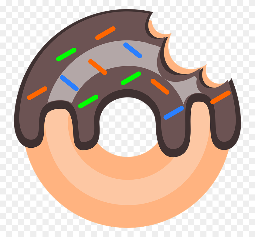 748x720 Donut Png - Donut Clipart PNG