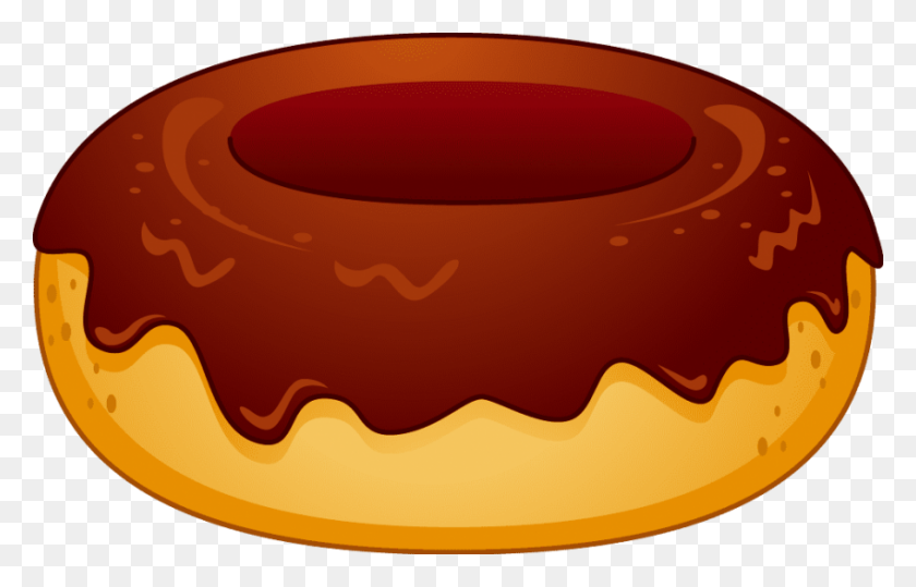 850x523 Donut Png - Donut Clipart Png