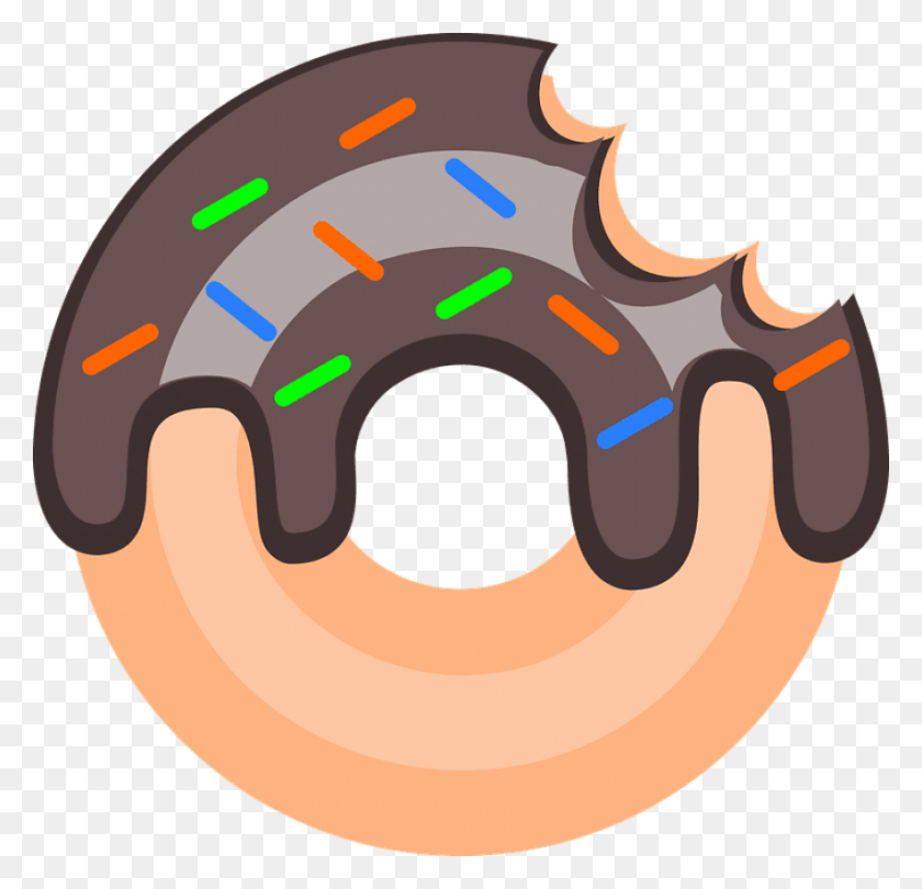851x819 Donut Png - Donut Png
