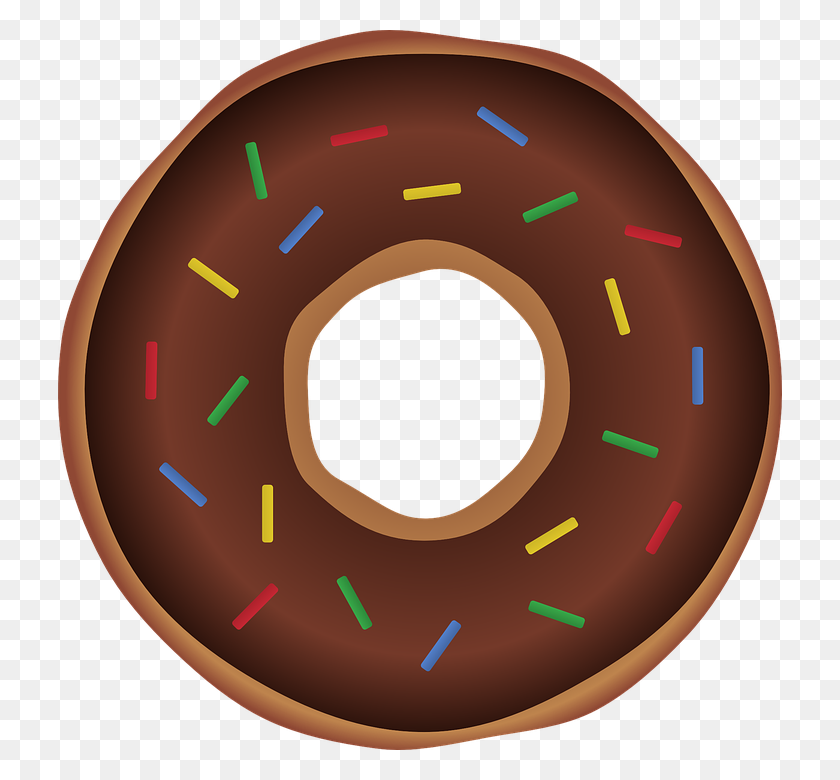 724x720 Donut Png Image - Donut PNG