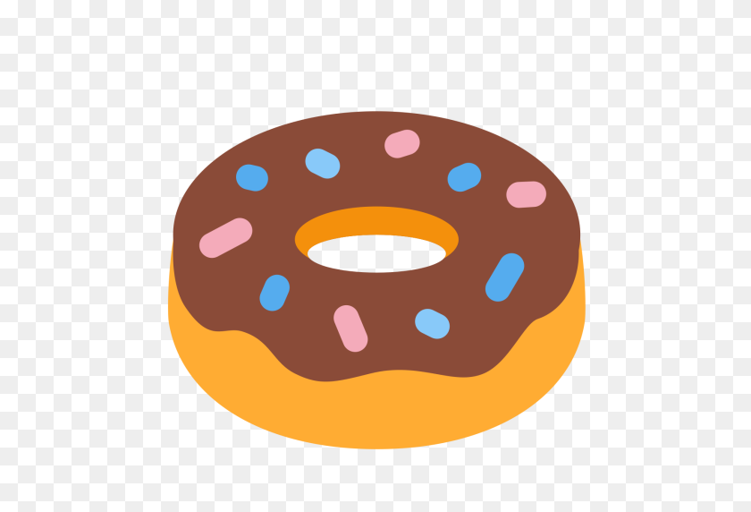 512x512 Donut Símbolo - Donut Clipart